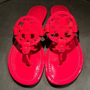Tory Burch Neon Fluorescent Miller Sandals